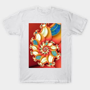 Abstract Summer Spin T-Shirt